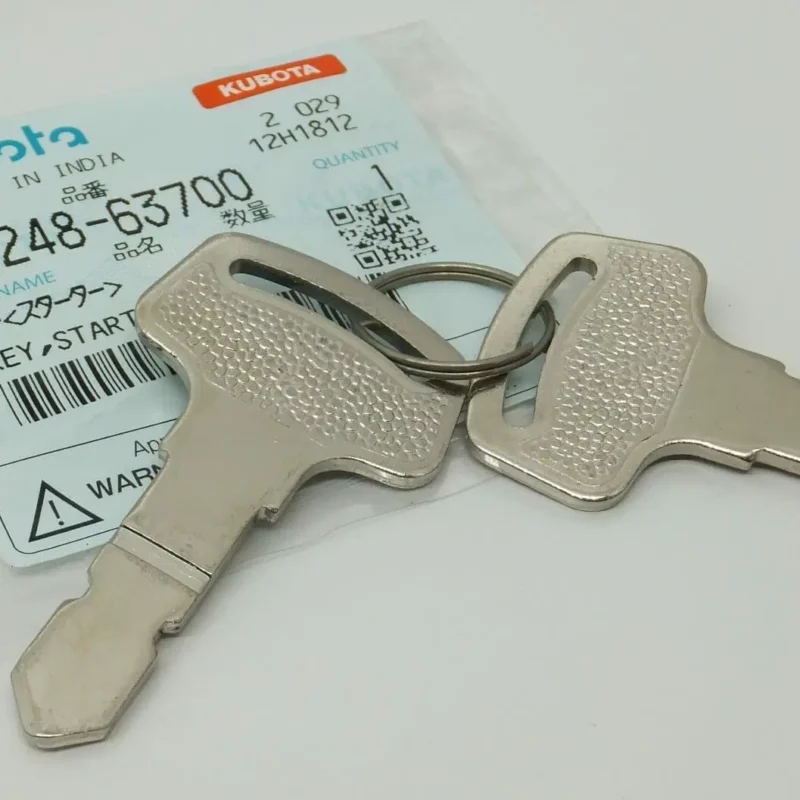 Genuine Kubota Key Set | Fits B1241, B2231, B2261, B2311, LX351, LX401