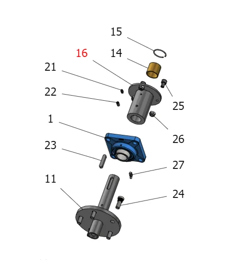 FSI Diff-Lock Hub LH   |   Fits B28, D30