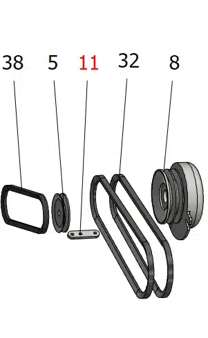 FSI Bracket For Under Clutch   |   Fits B22