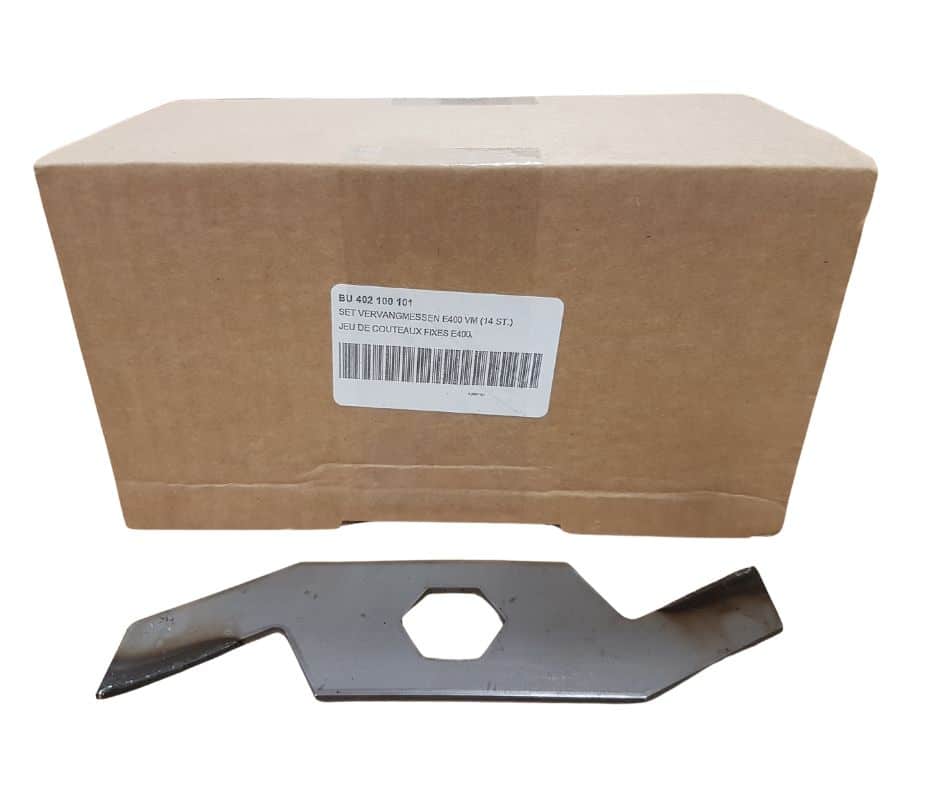 Genuine ELIET Scarifier Fixed Knives Blades (14 set) | Fits E401