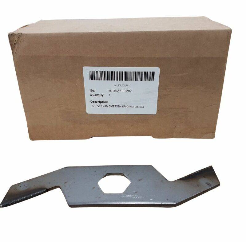 Genuine ELIET Scarifier Fixed Blades | Fits E750